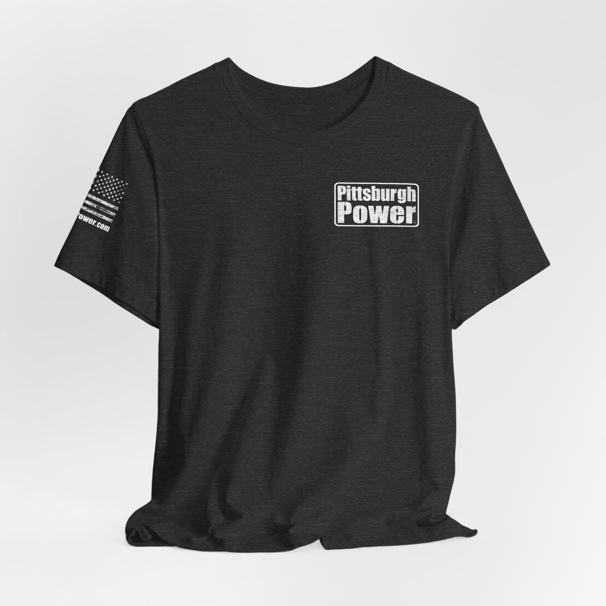 Pittsburgh Power - White Logo - Worn