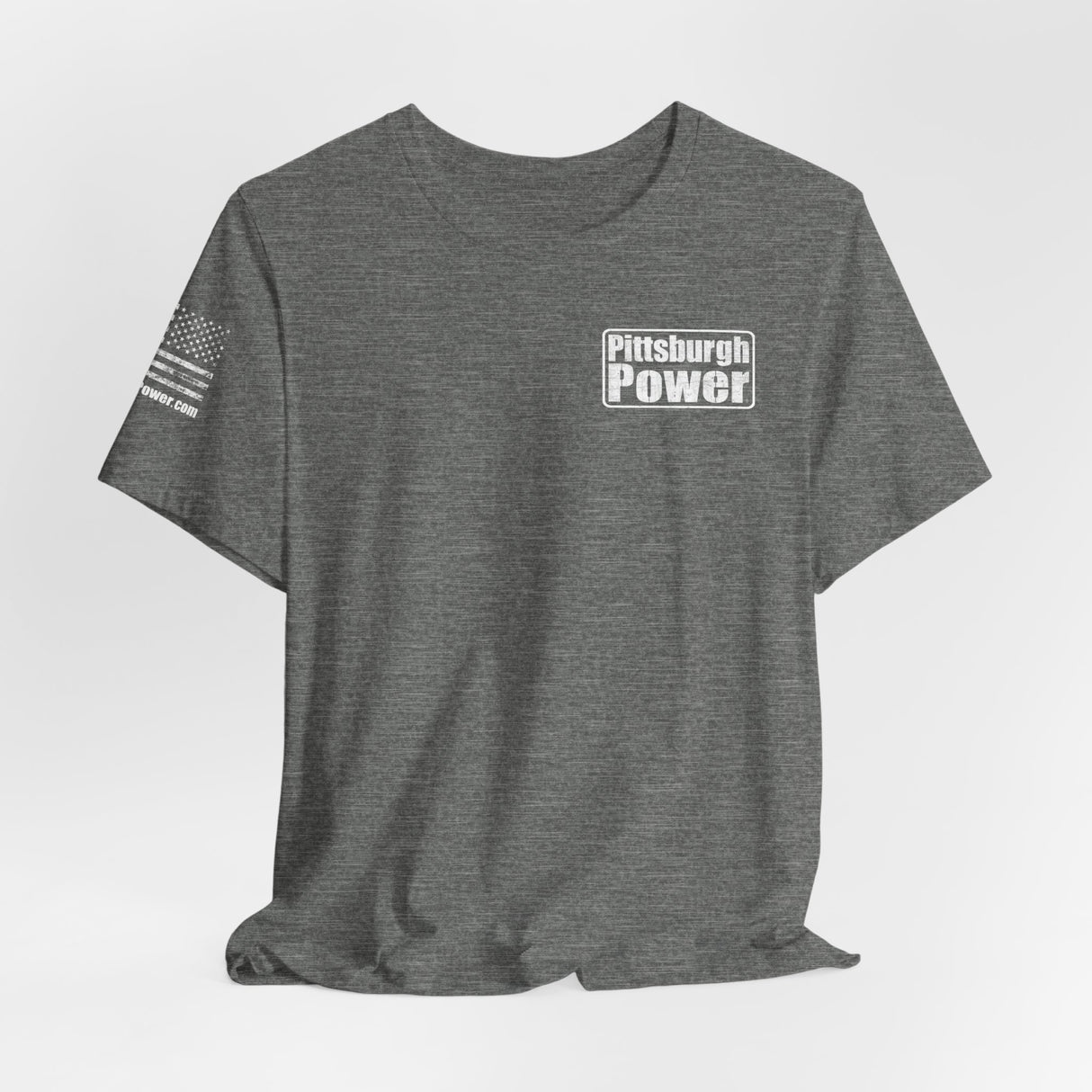 Pittsburgh Power - White Logo - Worn