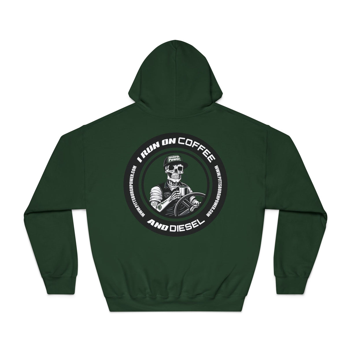 I Run On Diesel - Hooded Sweatshirt