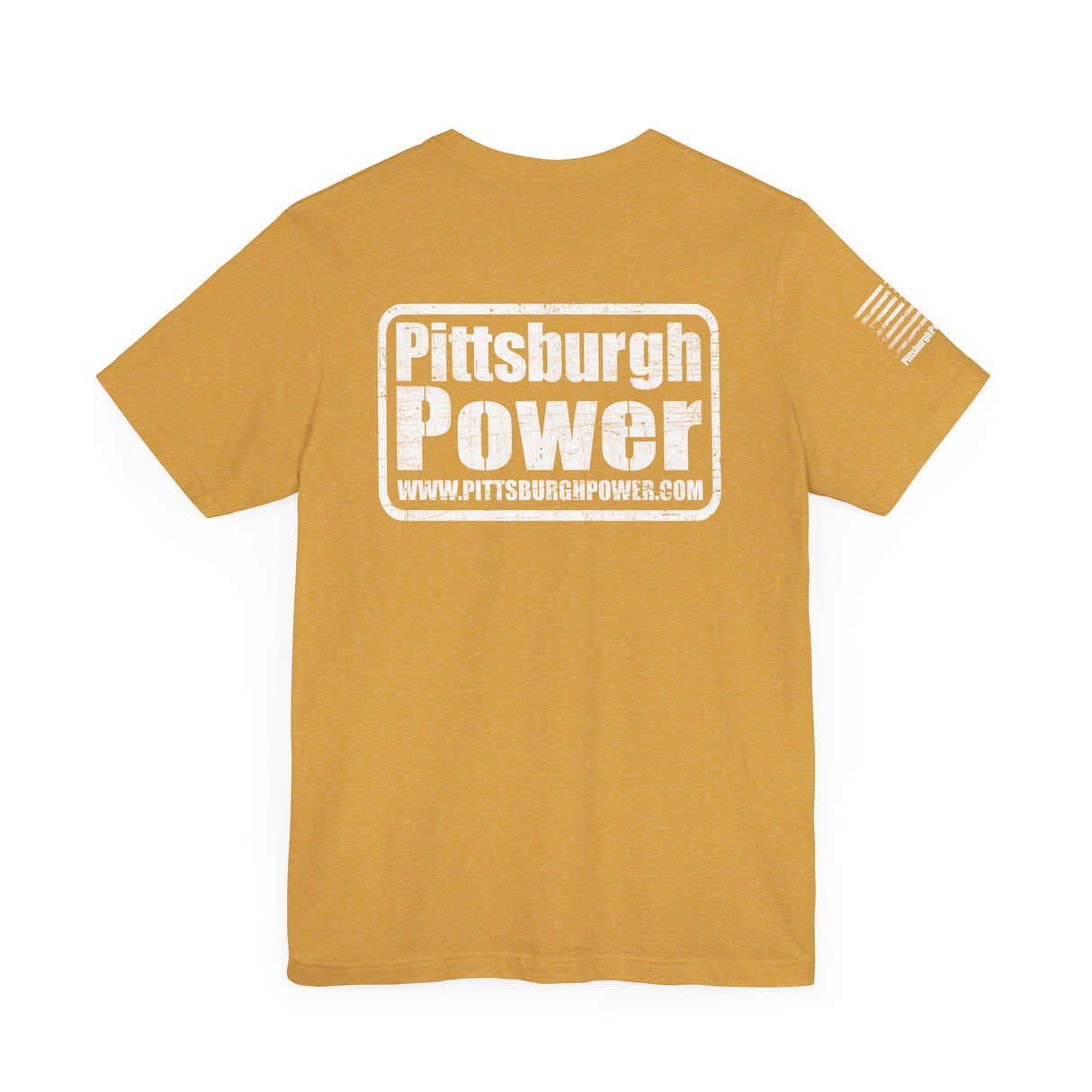 Pittsburgh Power - White Logo - Worn