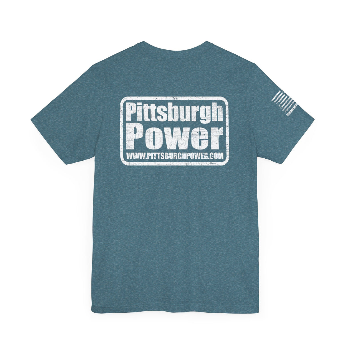 Pittsburgh Power - White Logo - Worn