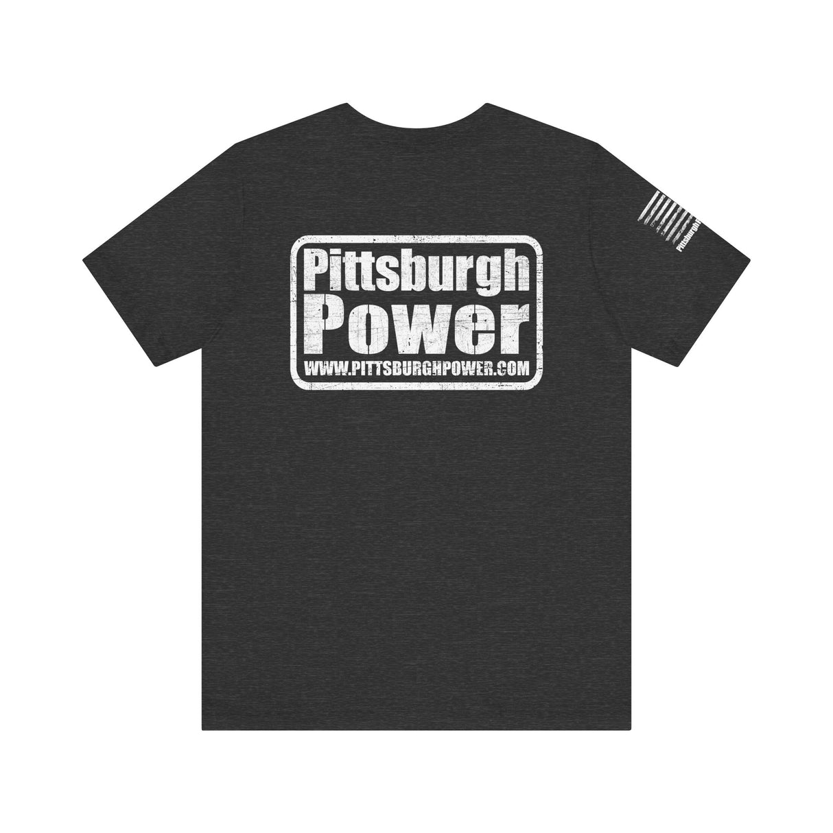 Pittsburgh Power - White Logo - Worn