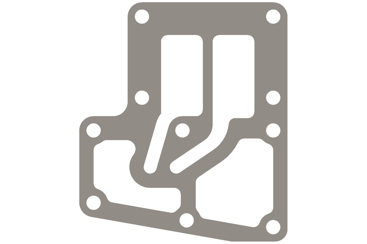 (NEW OLD STOCK) 3070477 - Cummins Oil Cooler Support Gasket - Pittsburgh Power