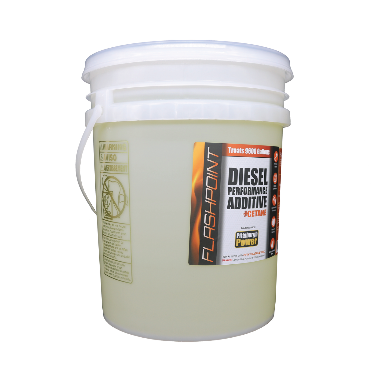 Flashpoint - Diesel Performance Additive + Cetane - 5 Gallons
