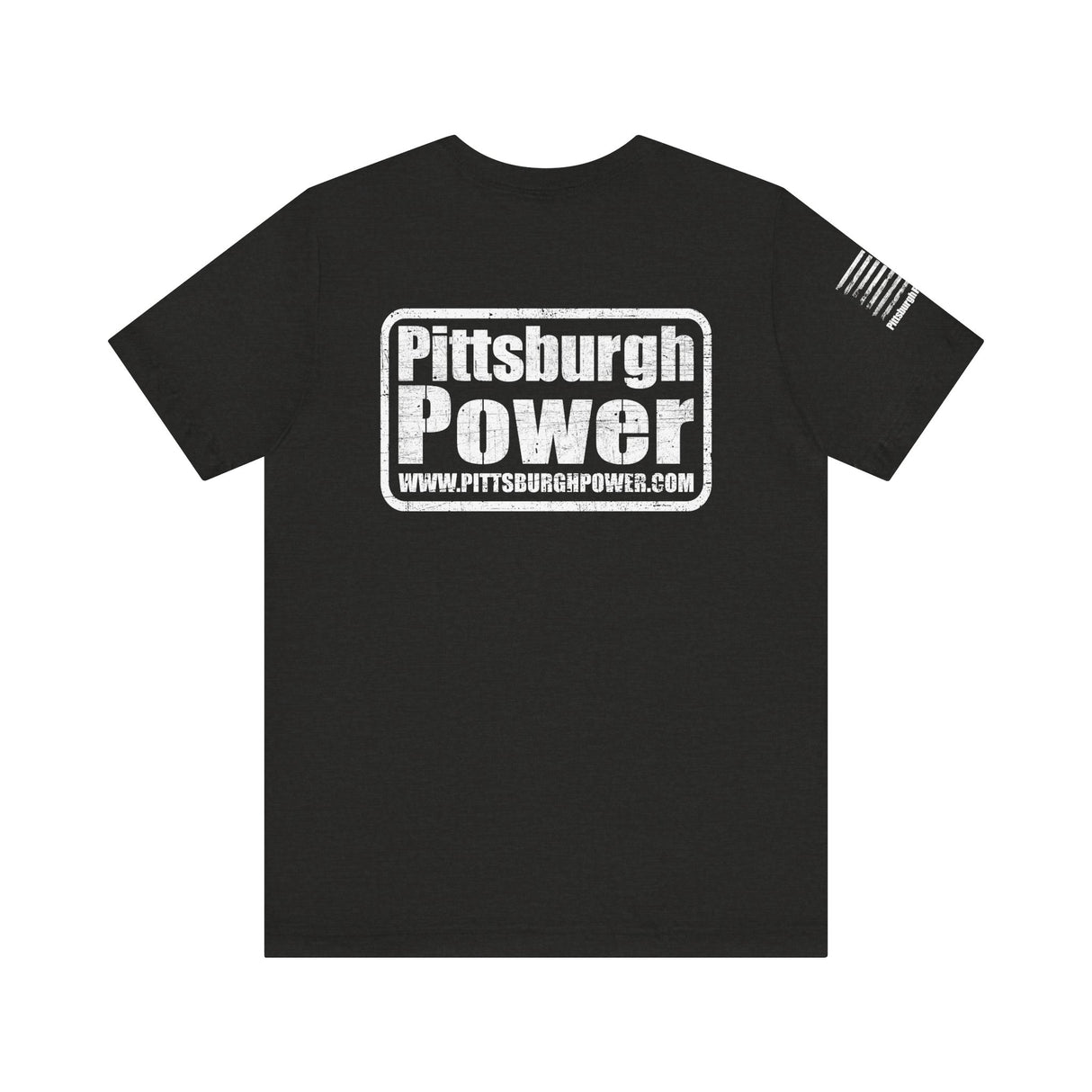 Pittsburgh Power - White Logo - Worn