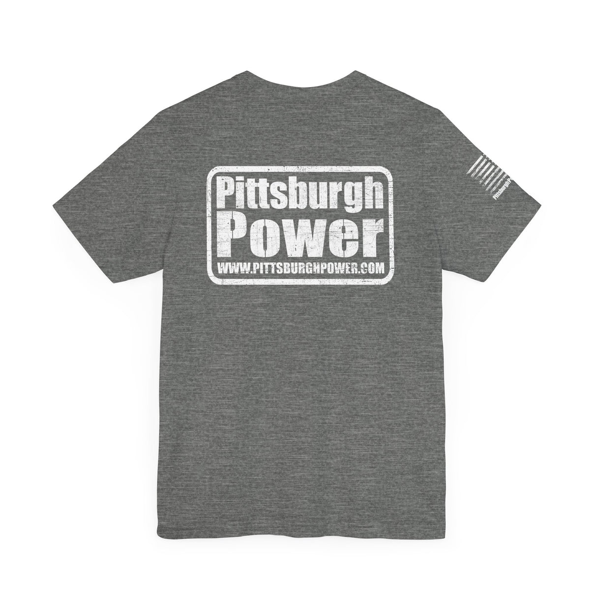 Pittsburgh Power - White Logo - Worn