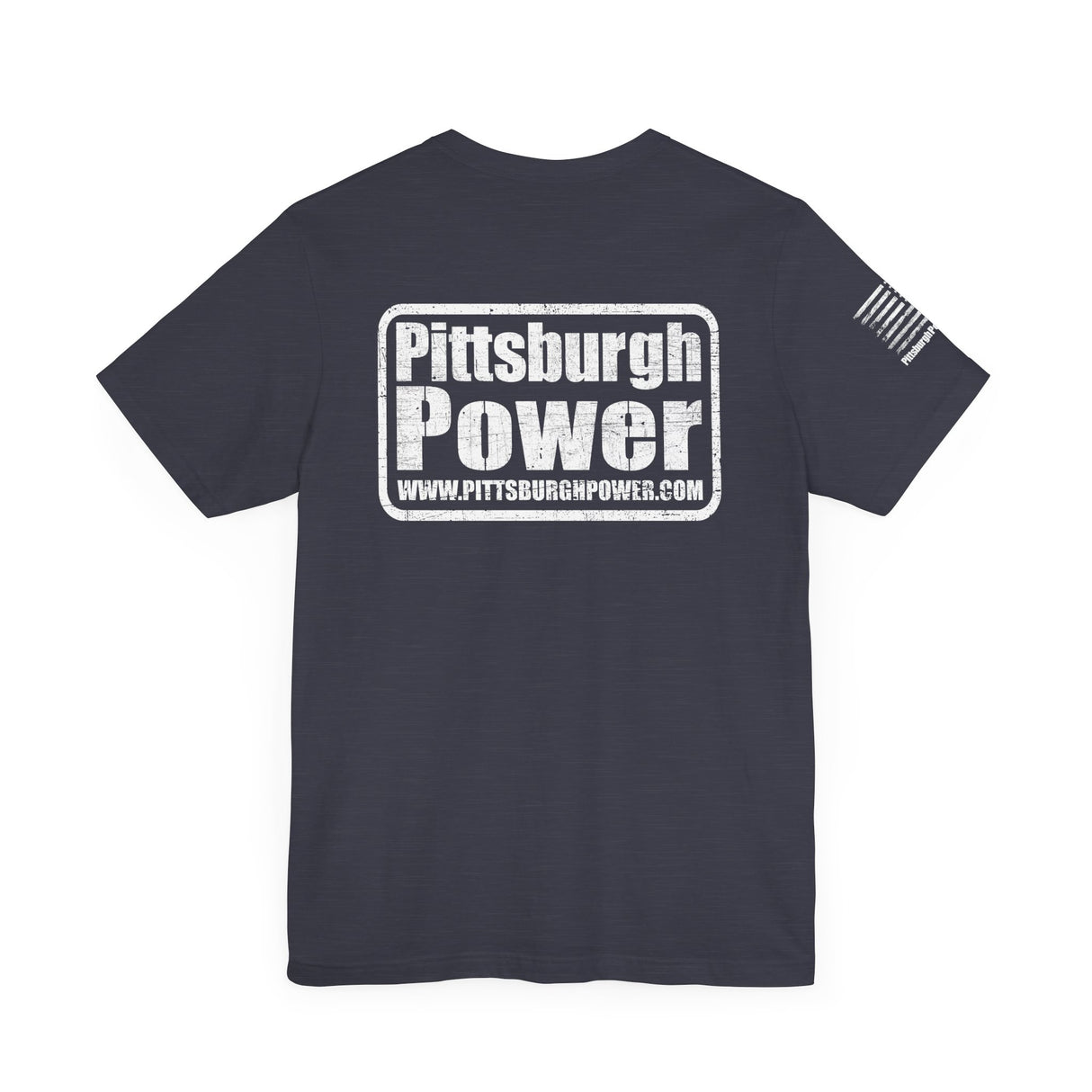 Pittsburgh Power - White Logo - Worn