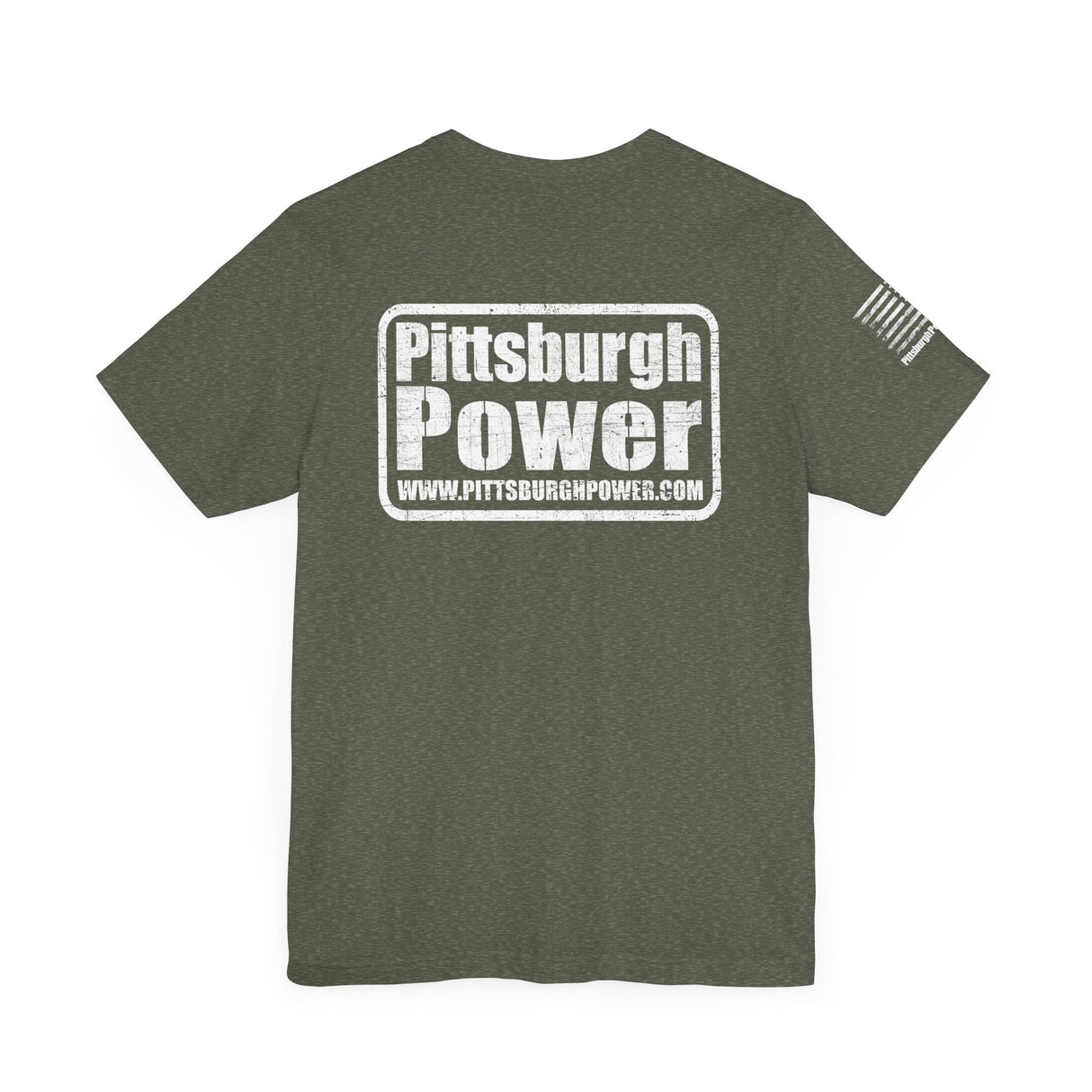 Pittsburgh Power - White Logo - Worn