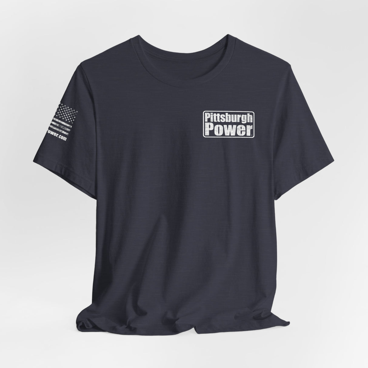 Pittsburgh Power - White Logo - Worn