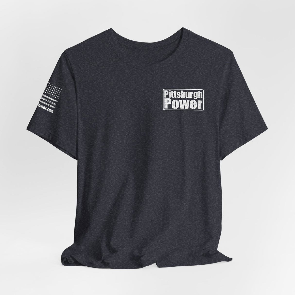 Pittsburgh Power - White Logo - Worn