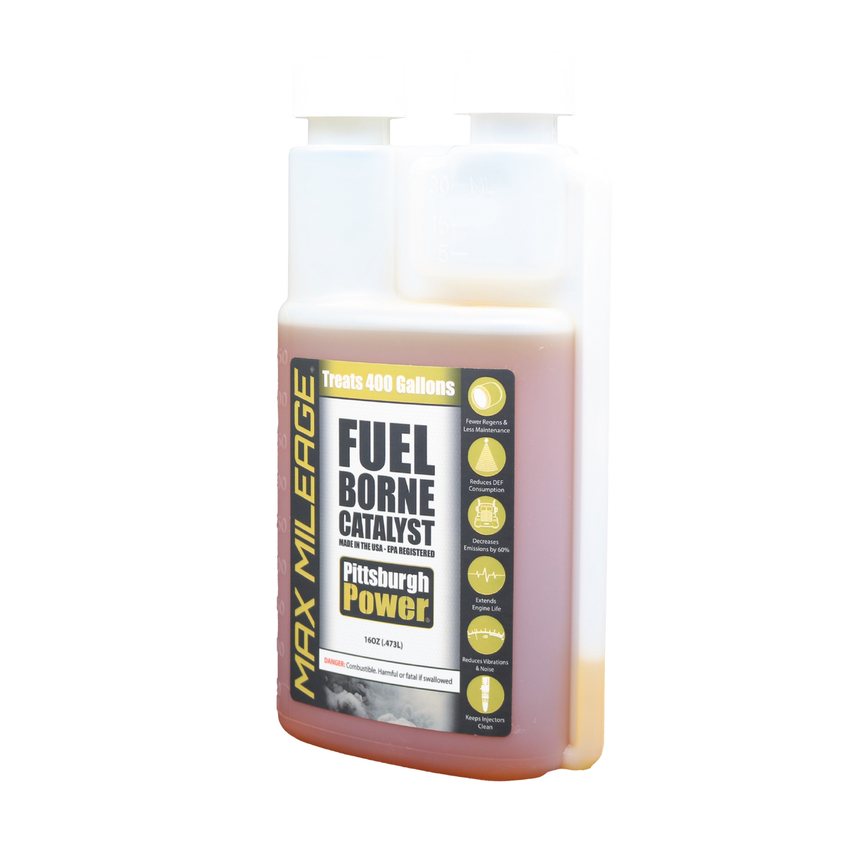 16oz Max Mileage - Fuel Borne Catalyst - Two Pack - Pittsburgh Power