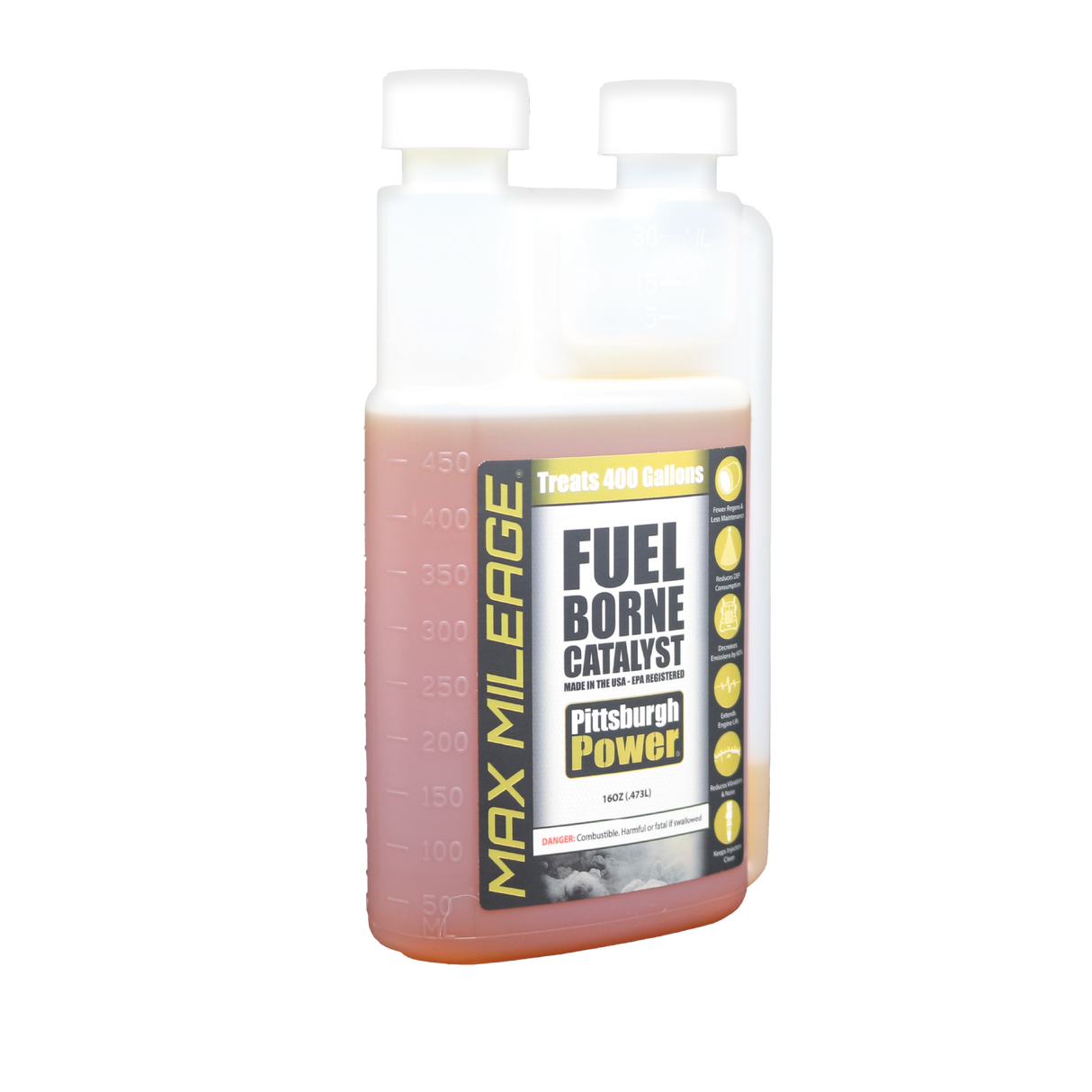 16oz Max Mileage - Fuel Borne Catalyst - Two Pack - Pittsburgh Power