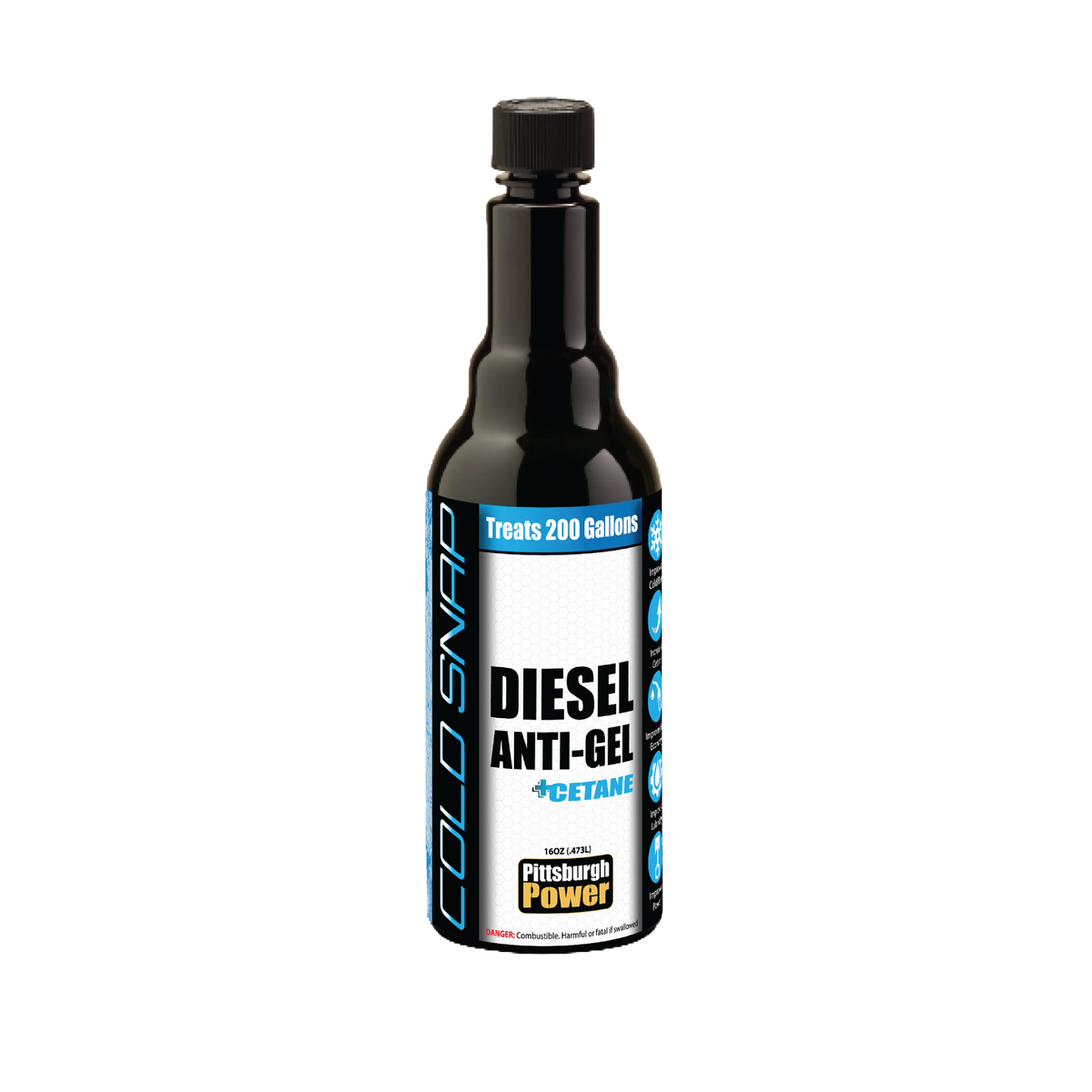 Cold snap - Diesel Anti-gel + Cetane - 16oz – Pittsburgh Power