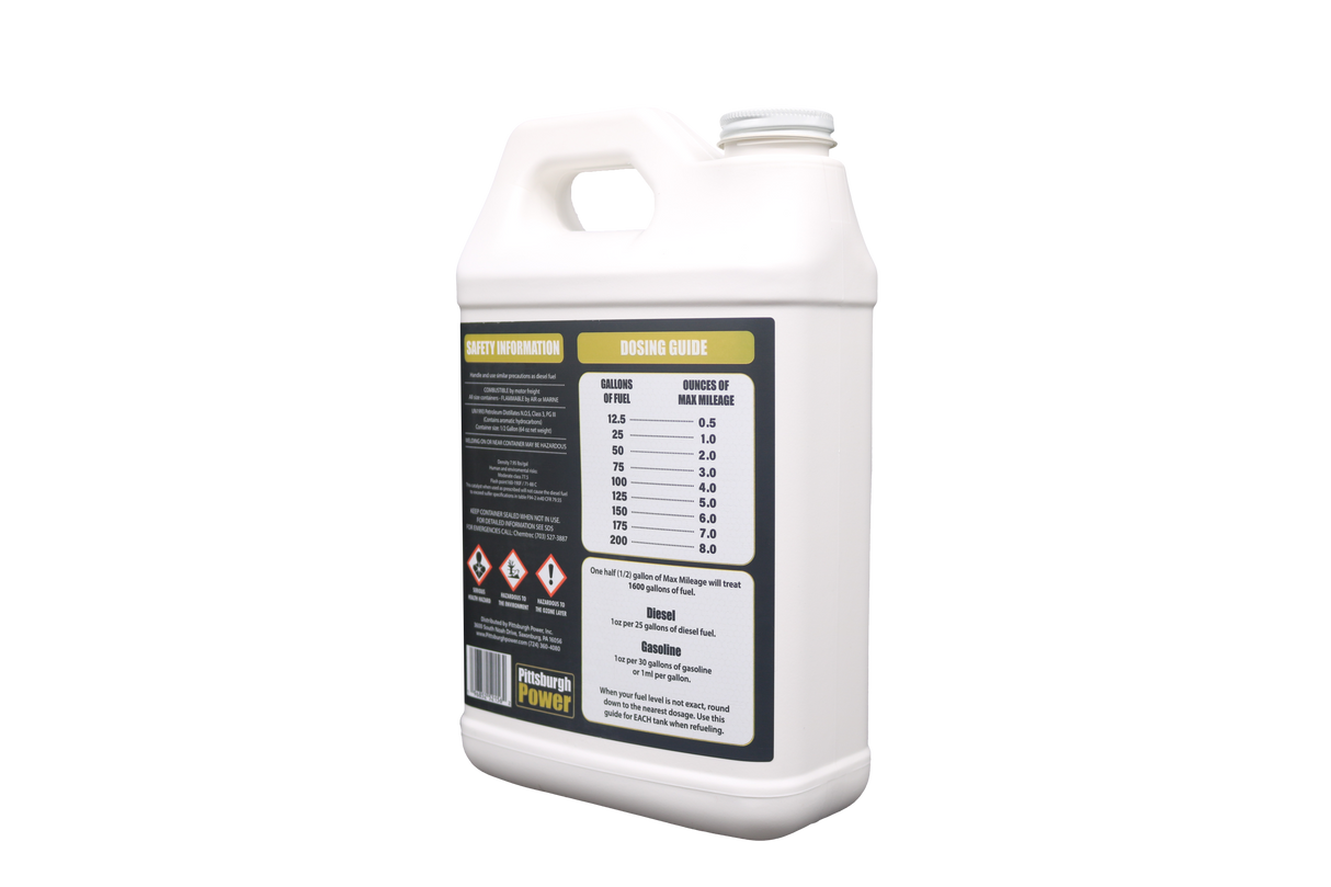 Max Mileage - Fuel Borne Catalyst - 1/2 Gallon