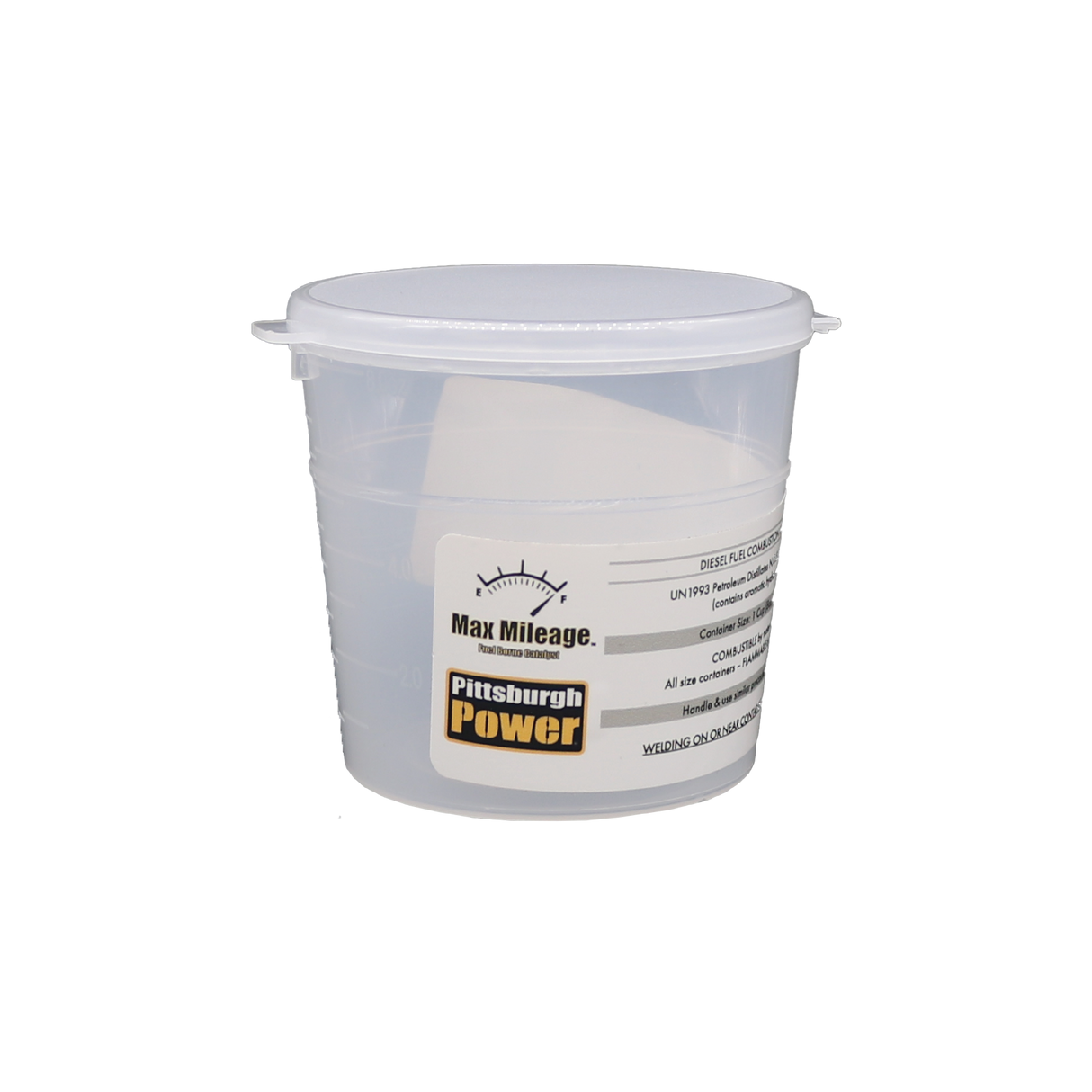 8oz Measuring Cup for Max Mileage - Pittsburgh Power