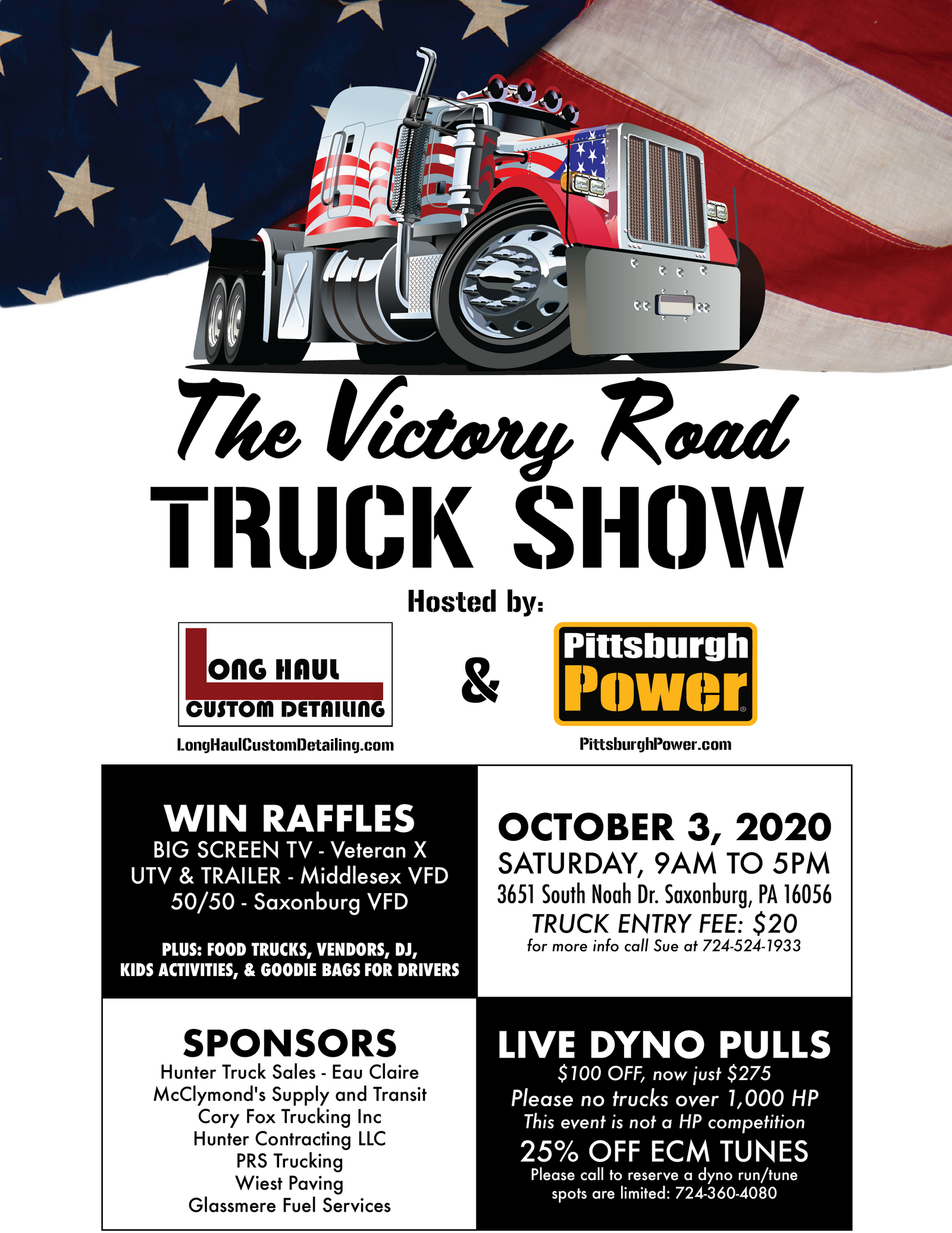 Victory Road Truck Show - Oct 3rd 2020