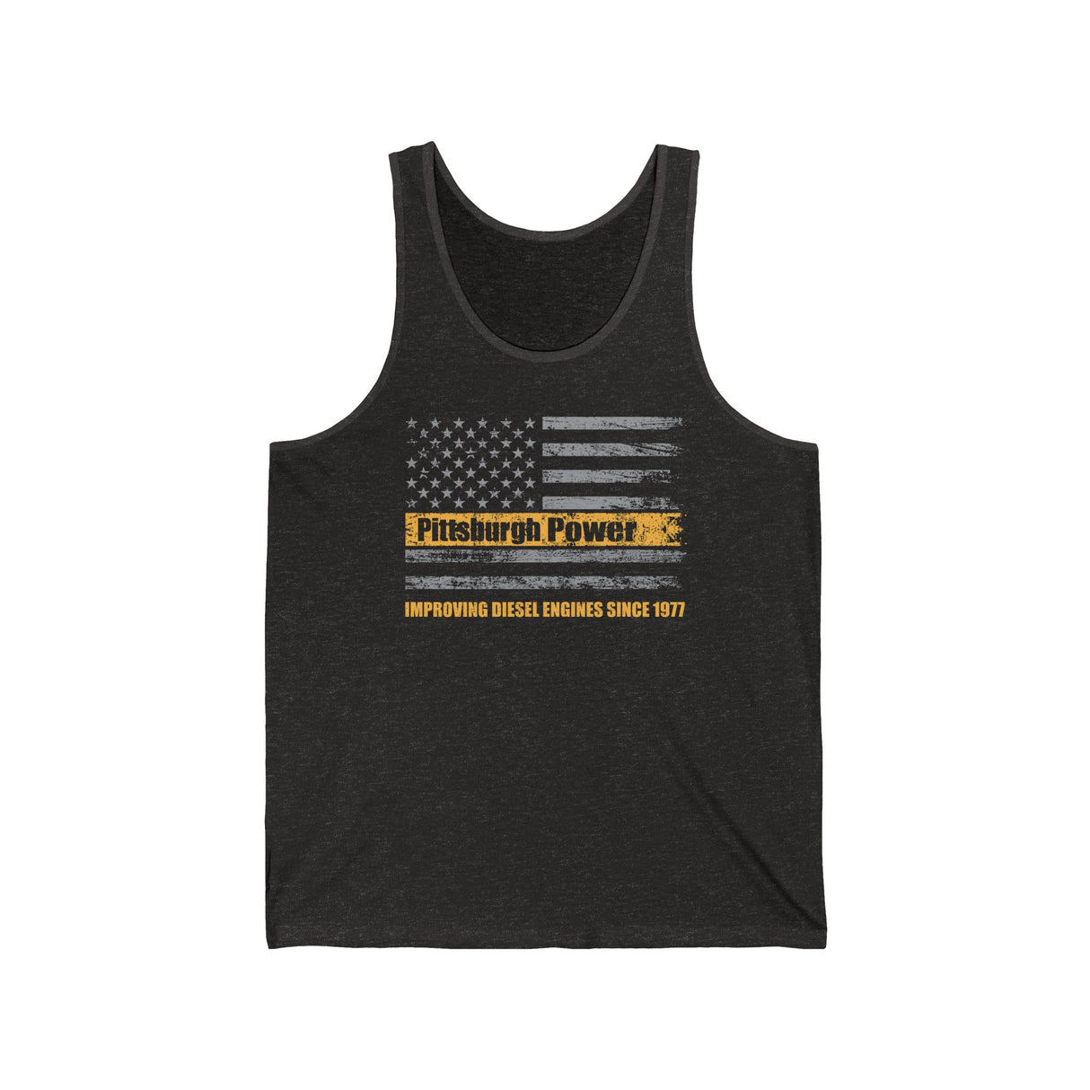 Pittsburgh Power - American Flag - Jersey Tank