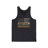 Pittsburgh Power - American Flag - Jersey Tank