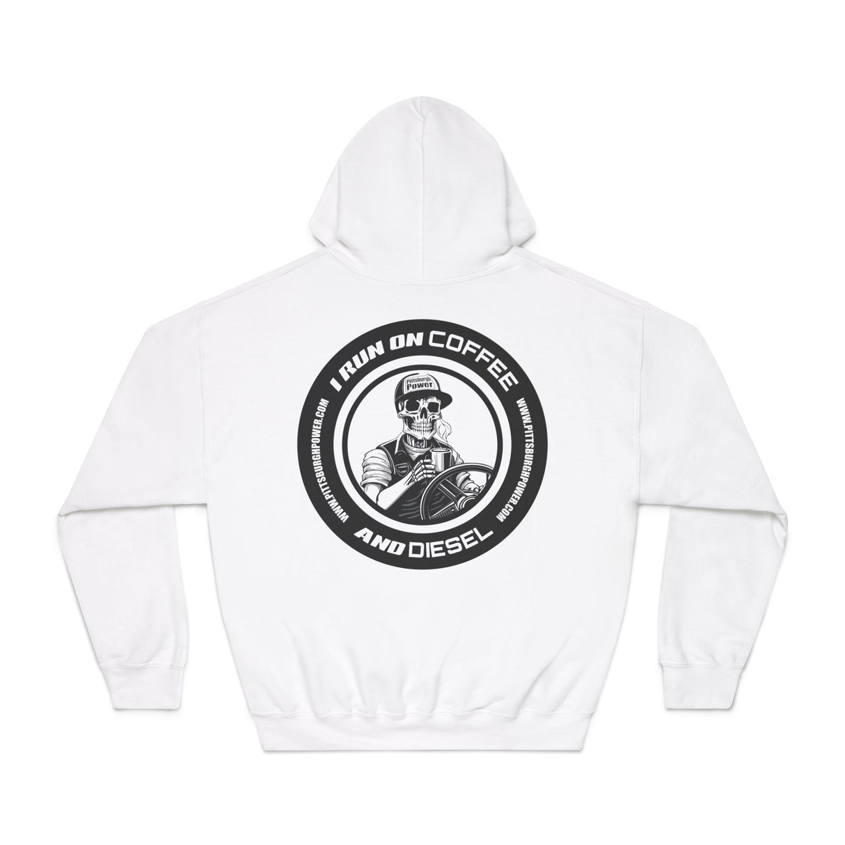 I Run On Diesel -  Hooded Sweatshirt