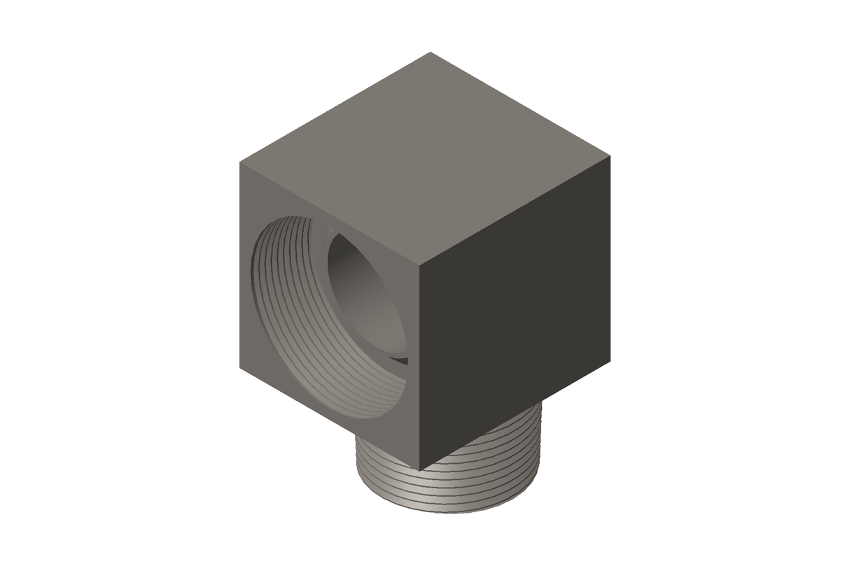 (NEW OLD STOCK) 199893 - Cummins Plain Adapter Elbow