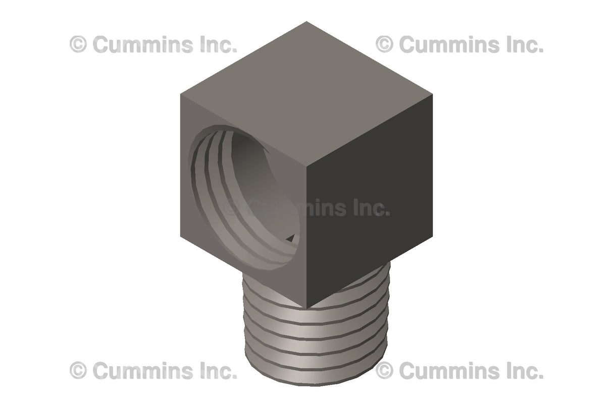 (NEW OLD STOCK) 3044854 - Cummins Plain Adapter Elbow