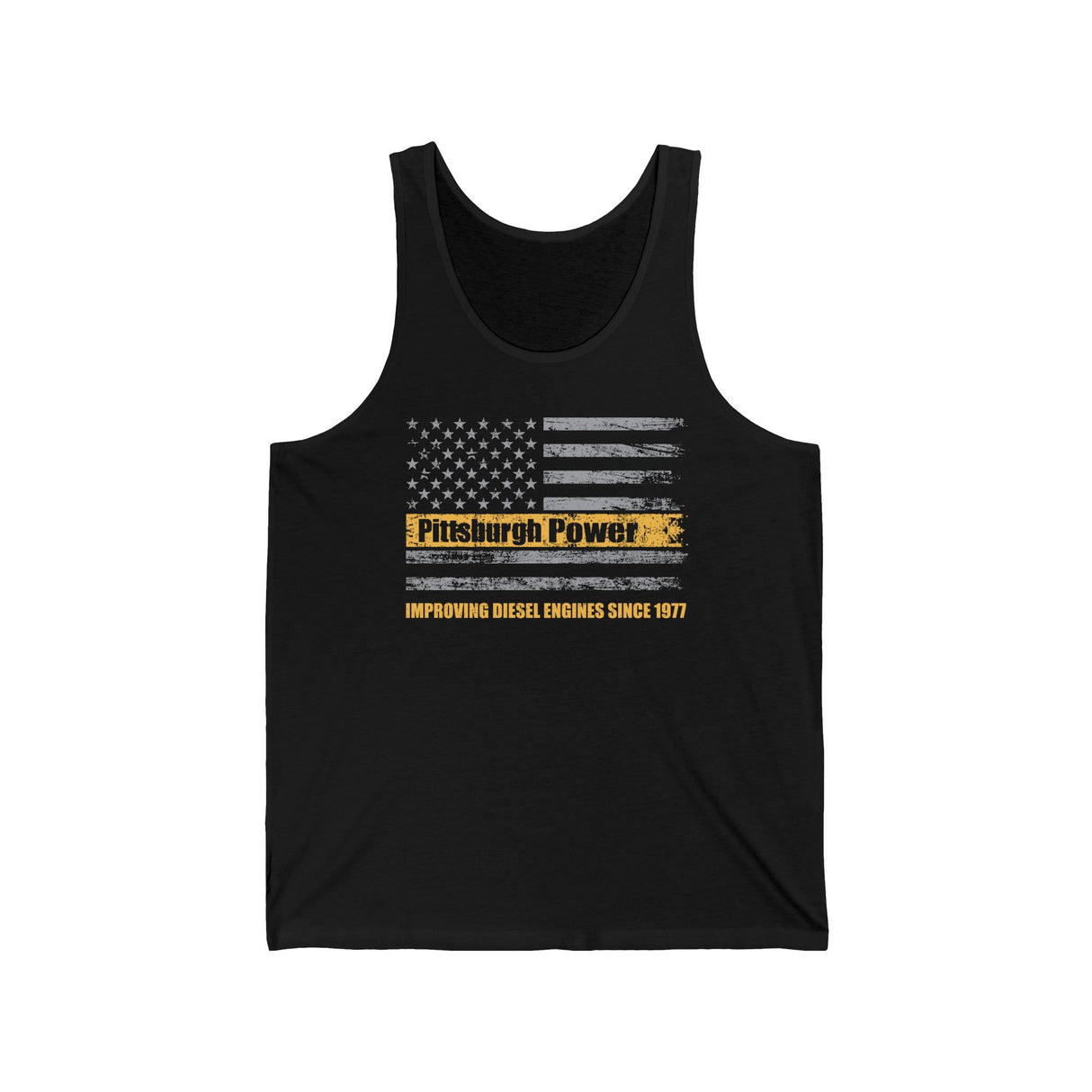 Pittsburgh Power - American Flag - Jersey Tank