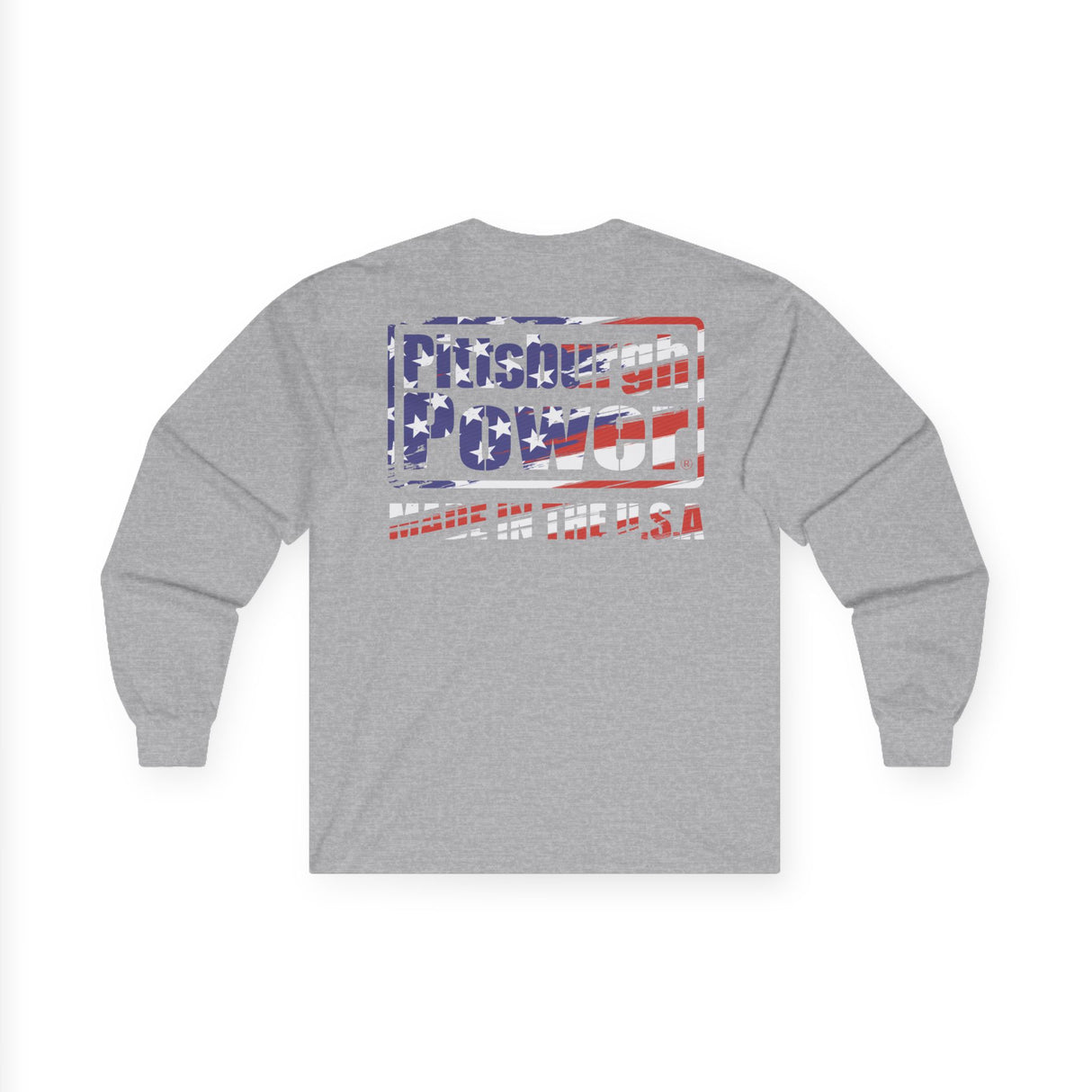 Pittsburgh Power - Made in the U.S.A - Long Sleeve T-Shirt