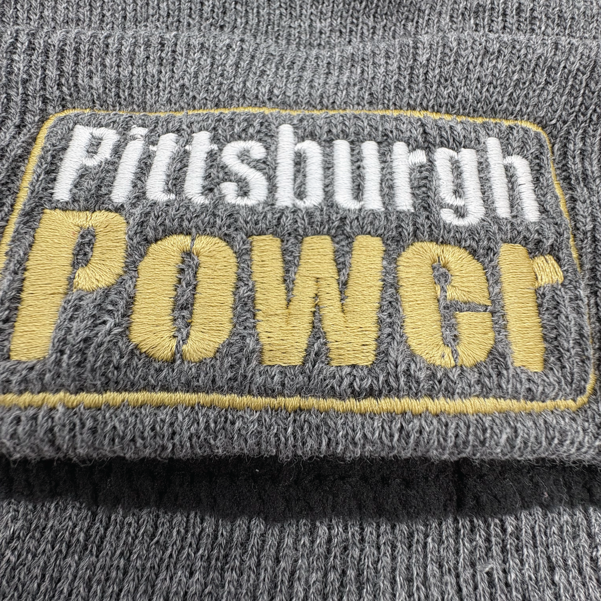 Embroidered Pittsburgh Power - Insulated Beanie