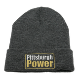 Embroidered Pittsburgh Power - Insulated Beanie