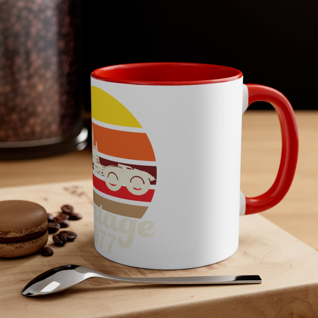 Pittsburgh Power (Red Vintage) - Coffee Mug, 11oz (7699093651669)