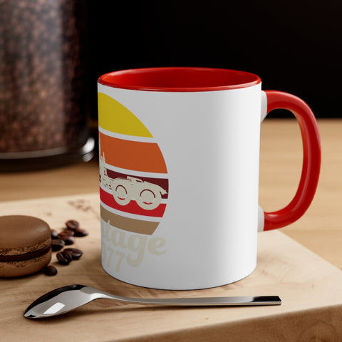 Pittsburgh Power (Red Vintage) - Coffee Mug, 11oz