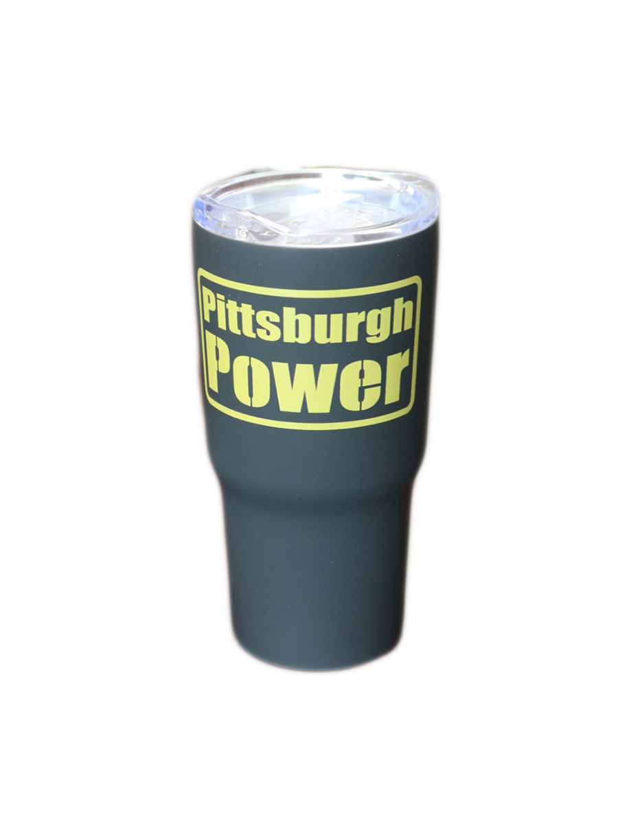Insulated 20oz Coffee Tumbler - Pittsburgh Power (5966929199292)