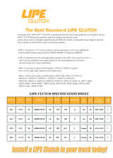 Lipe Clutch 2250 ft/lbs Please Call To Order! - Pittsburgh Power (1739219075183)