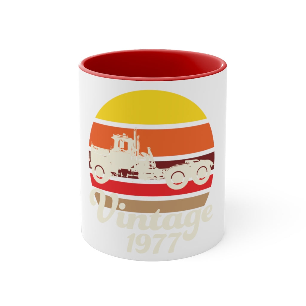 Pittsburgh Power (Red Vintage) - Coffee Mug, 11oz