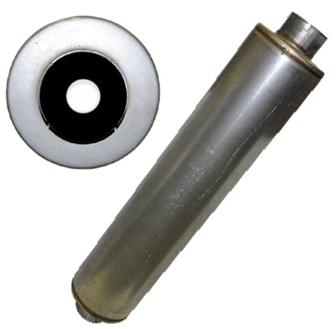 Quiet Performance 5" in 5" out 10" Diameter 51.5"L Muffler - Pittsburgh Power (1739080532079)